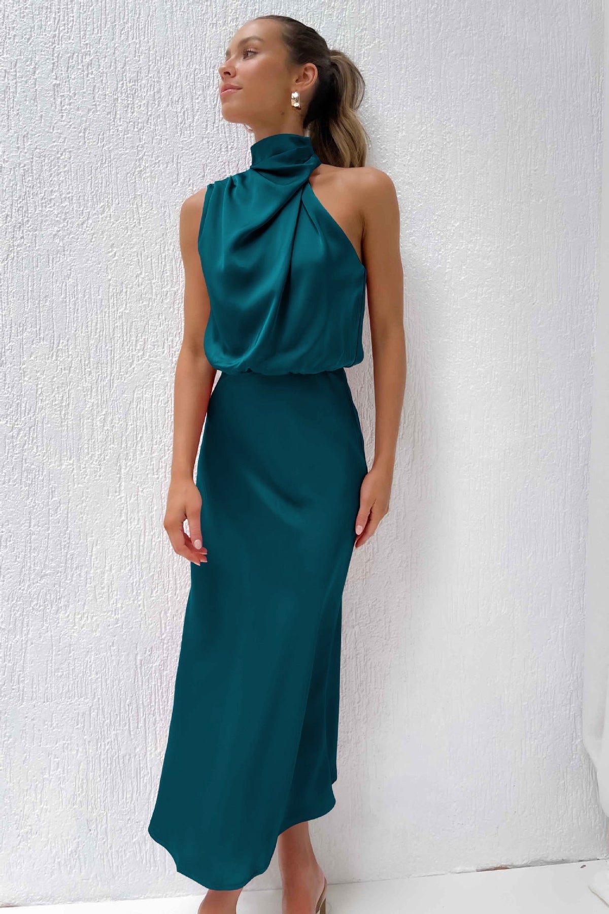 Victoria | Draped Dress