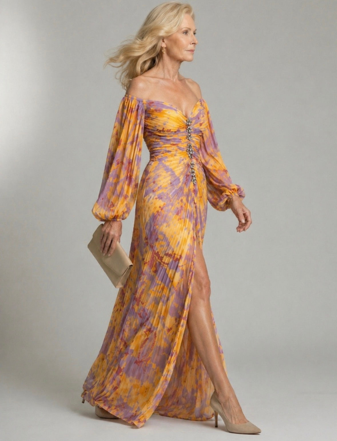Julia | Elegant Dress with V-Neck