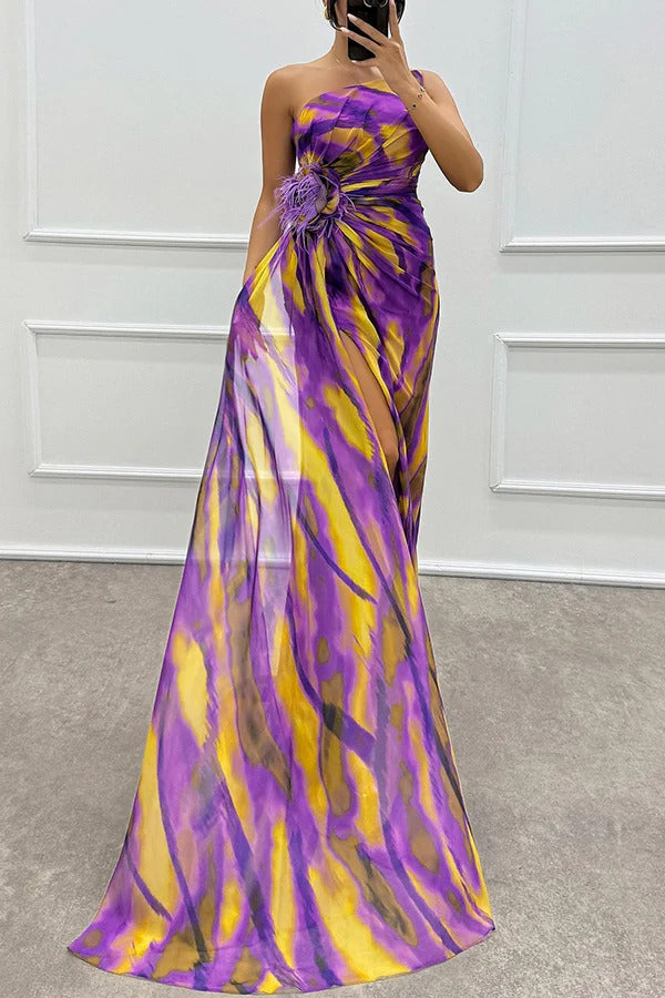 Fiona | Vibrant Draped Dress