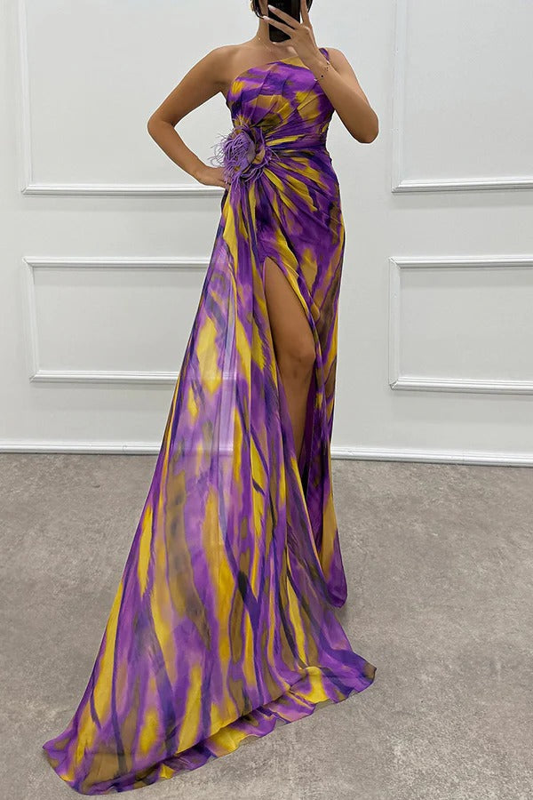 Fiona | Vibrant Draped Dress