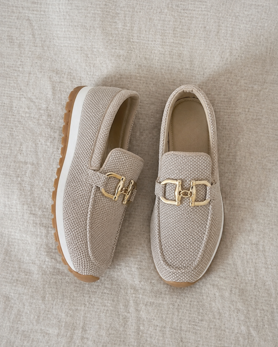 Margot | Woven Buckle Loafer
