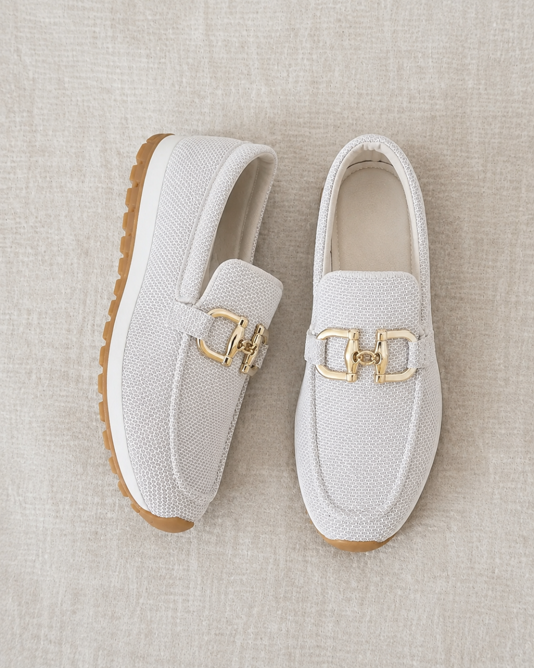 Margot | Woven Buckle Loafer