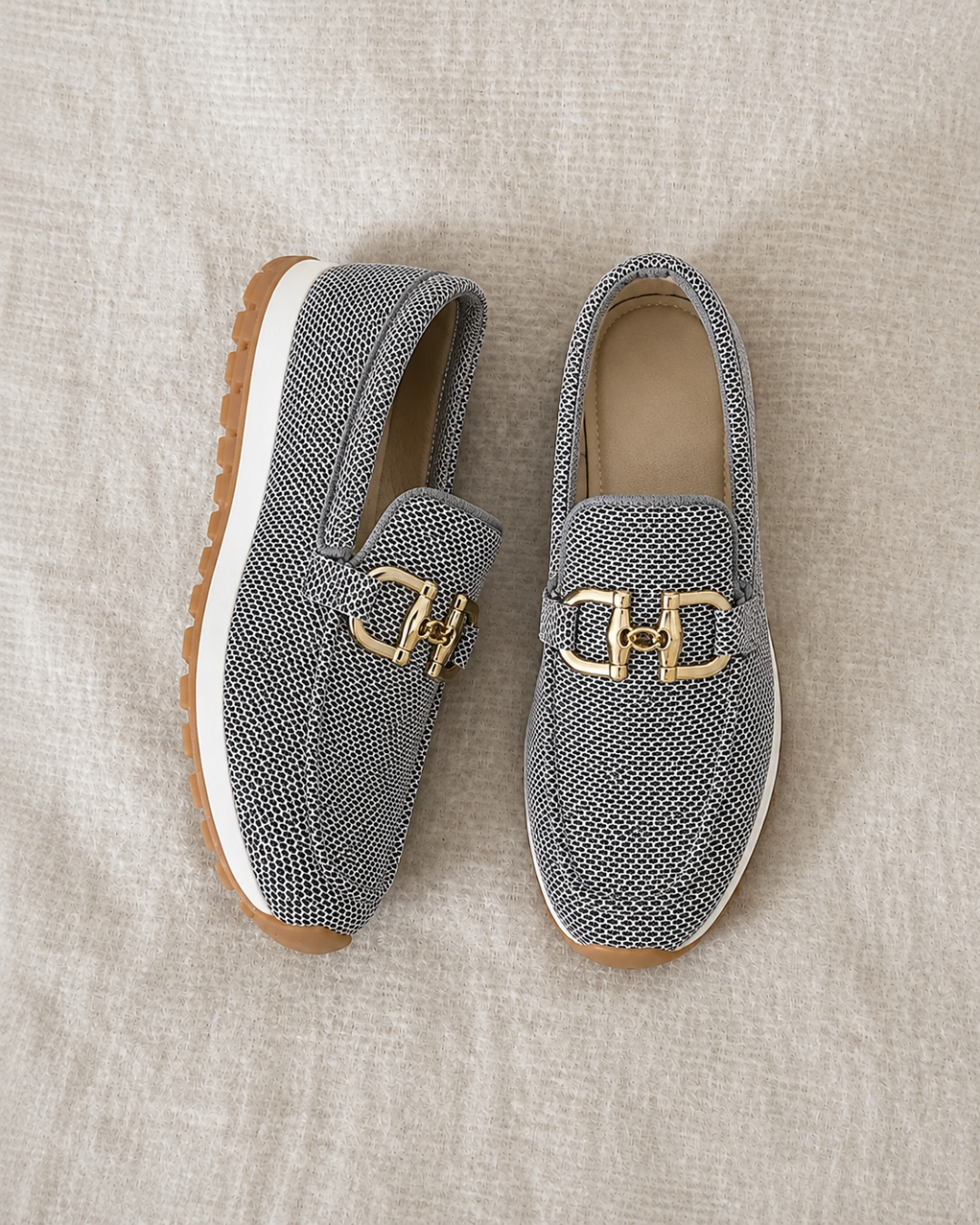 Margot | Woven Buckle Loafer