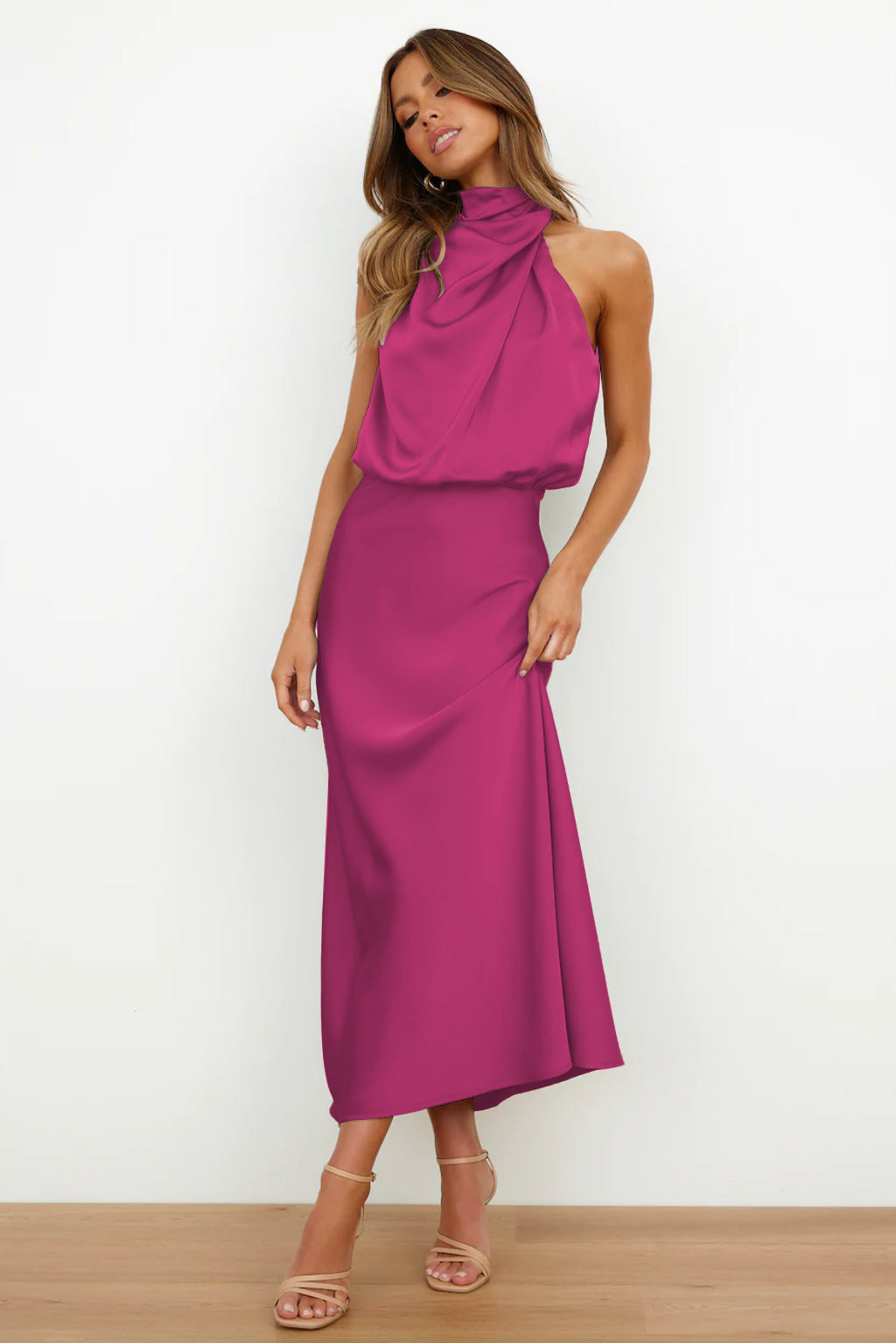 Victoria | Draped Dress