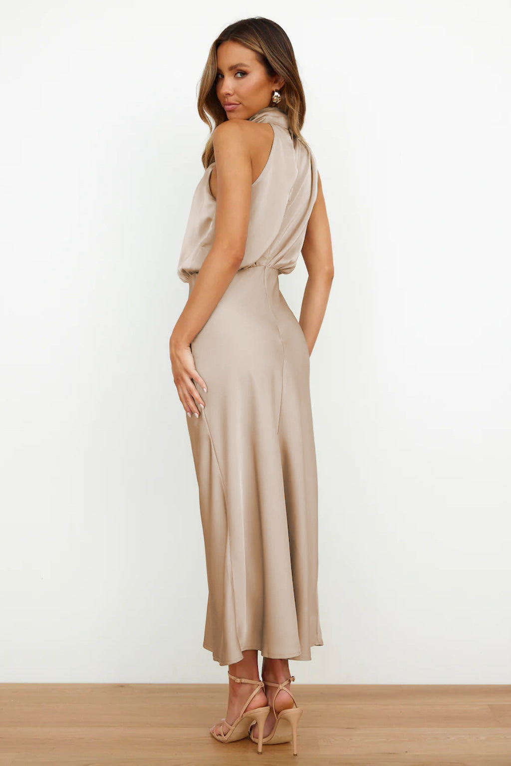 Victoria | Draped Dress