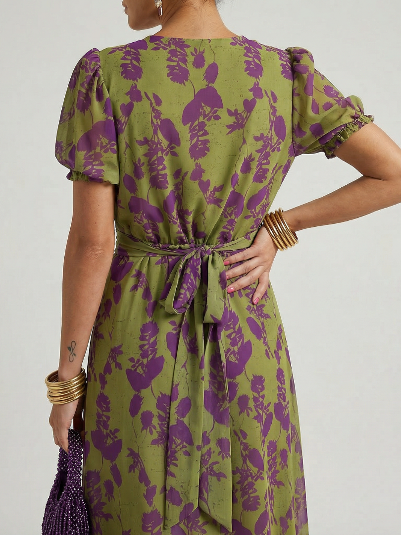 Julie | Relaxed Floral Midi Dress