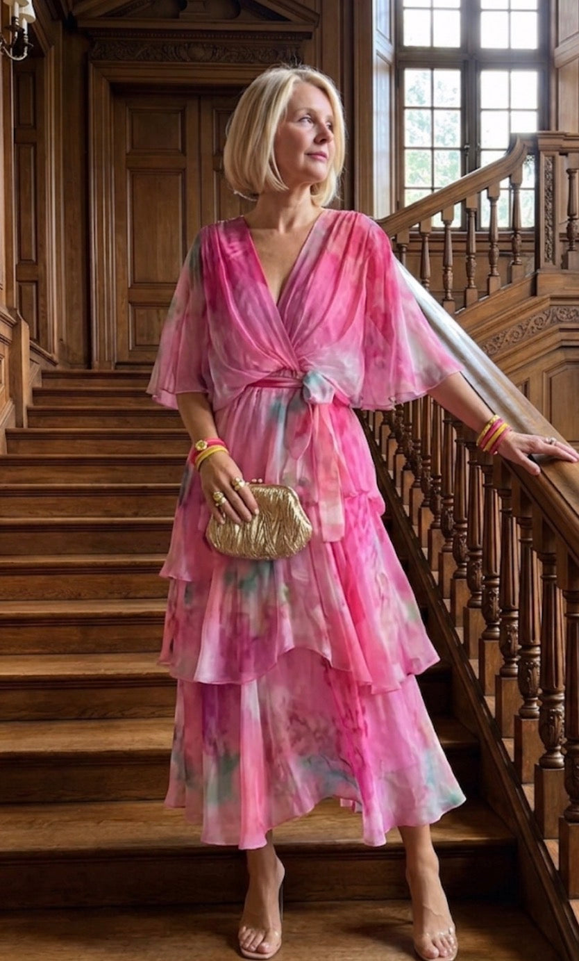 Georgia | Layered Floral Sun Dress