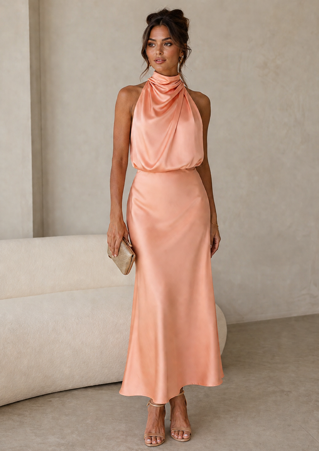 Victoria | Draped Dress