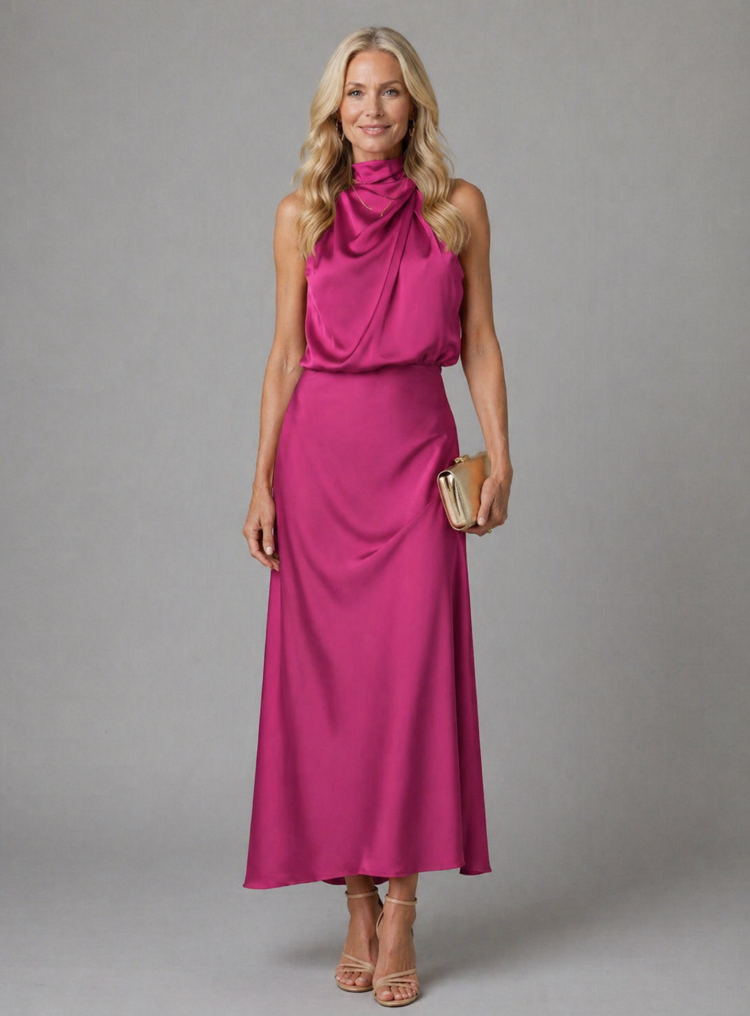 Victoria | Draped Dress