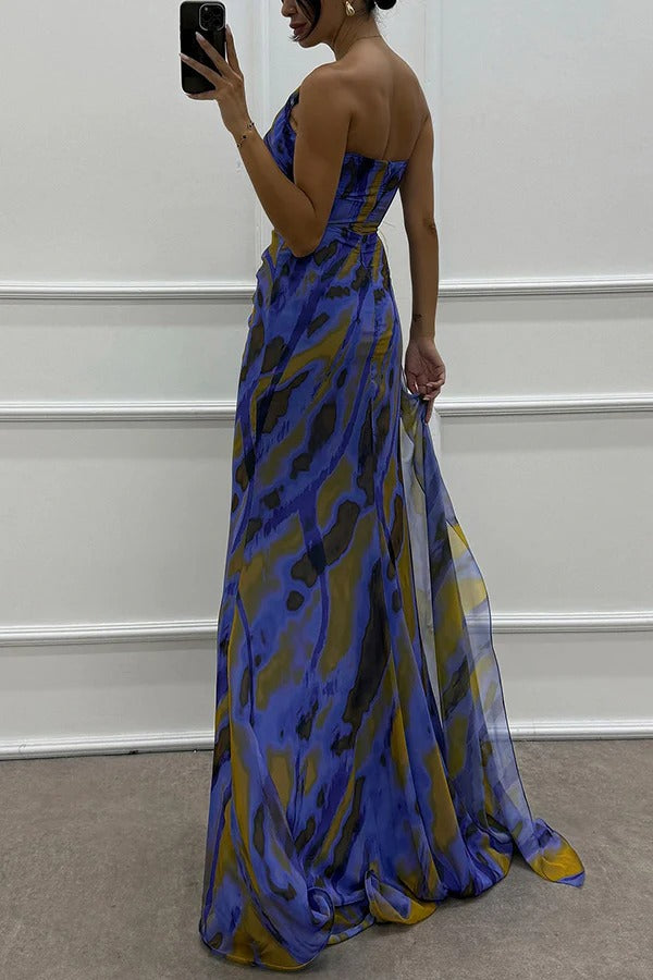 Fiona | Vibrant Draped Dress