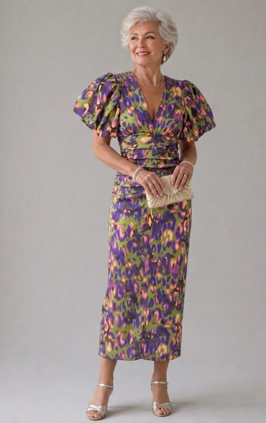 Ruby | Dress with Puff Sleeves