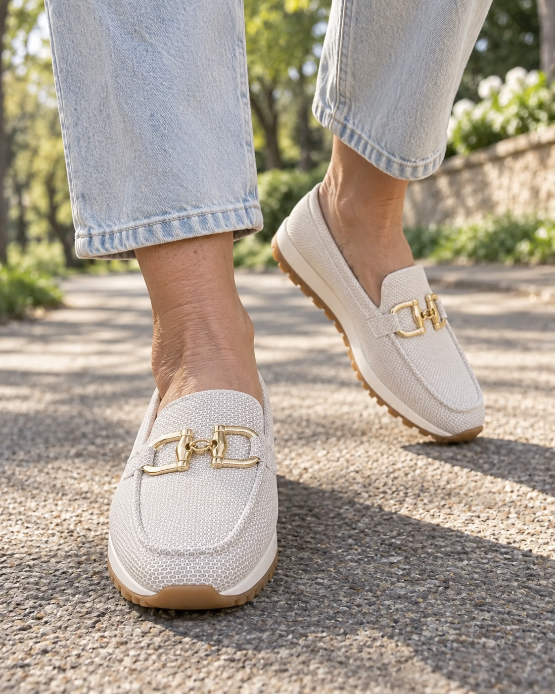 Margot | Woven Buckle Loafer