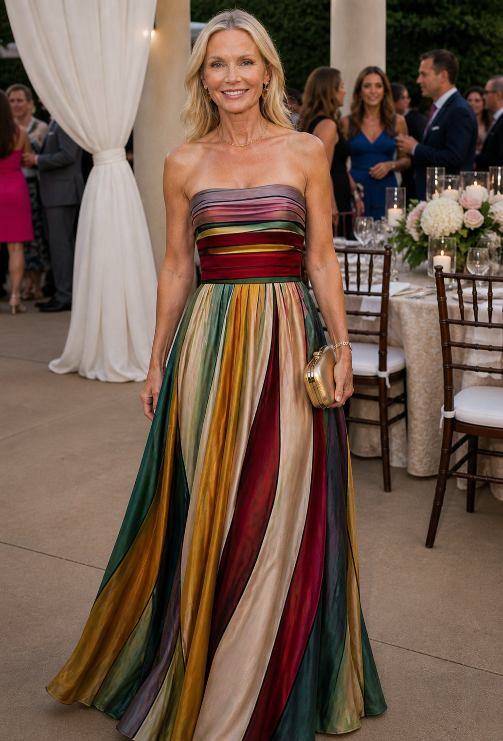 Audrey | Effortless Strapless A-Line Dress