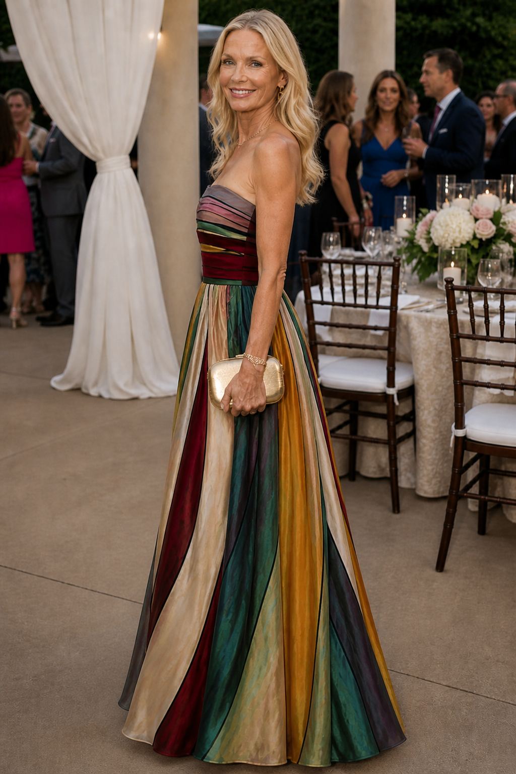 Audrey | Effortless Strapless A-Line Dress