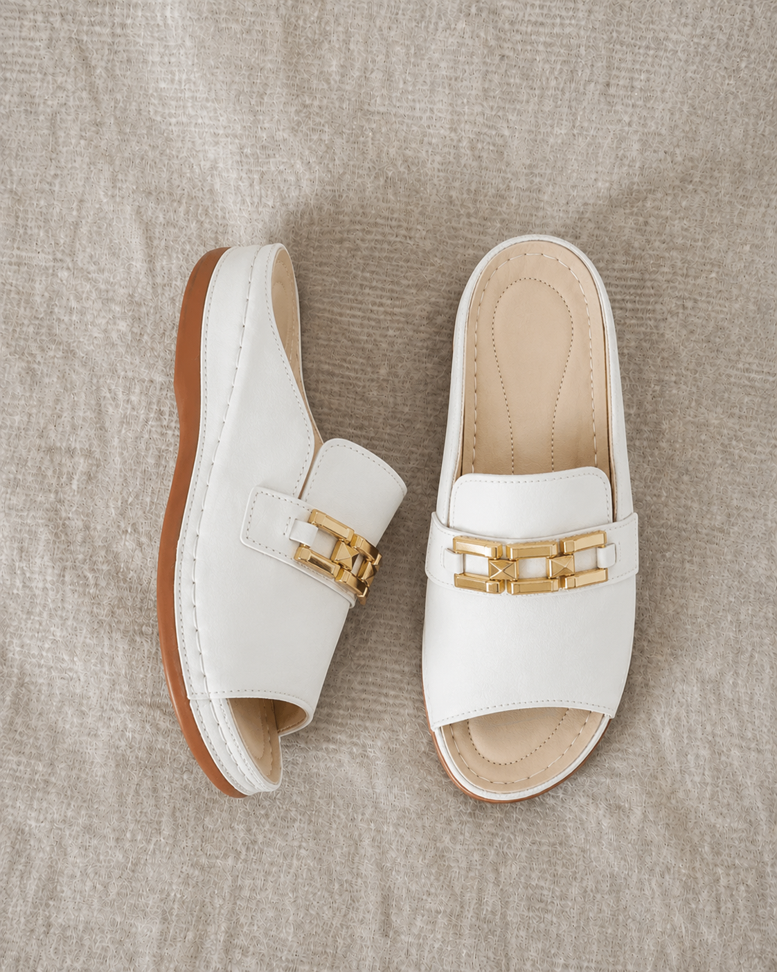 Beatrice™ | Peep-Toe Suede Sandals