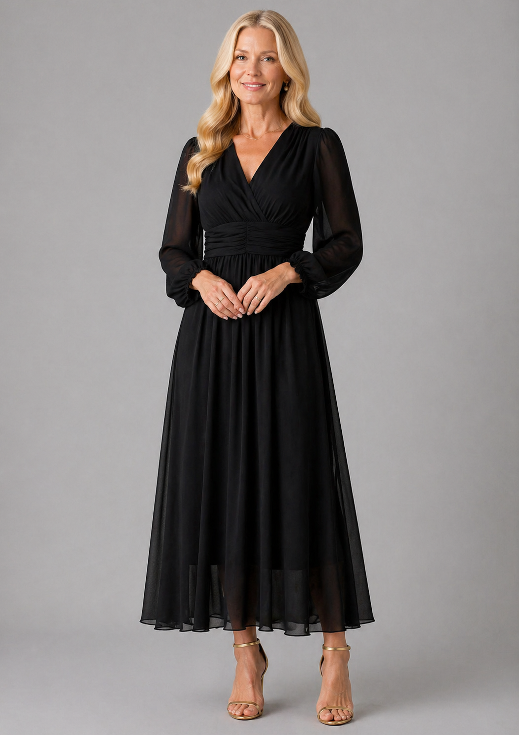 Rose | Elegant Wrap Dress