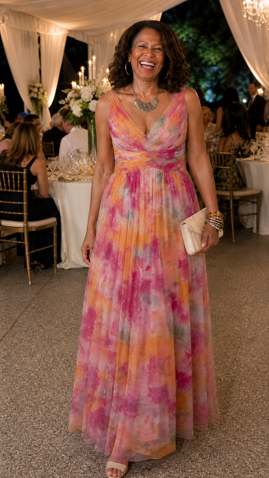 Amanda | Soft Wrap Maxi Dress