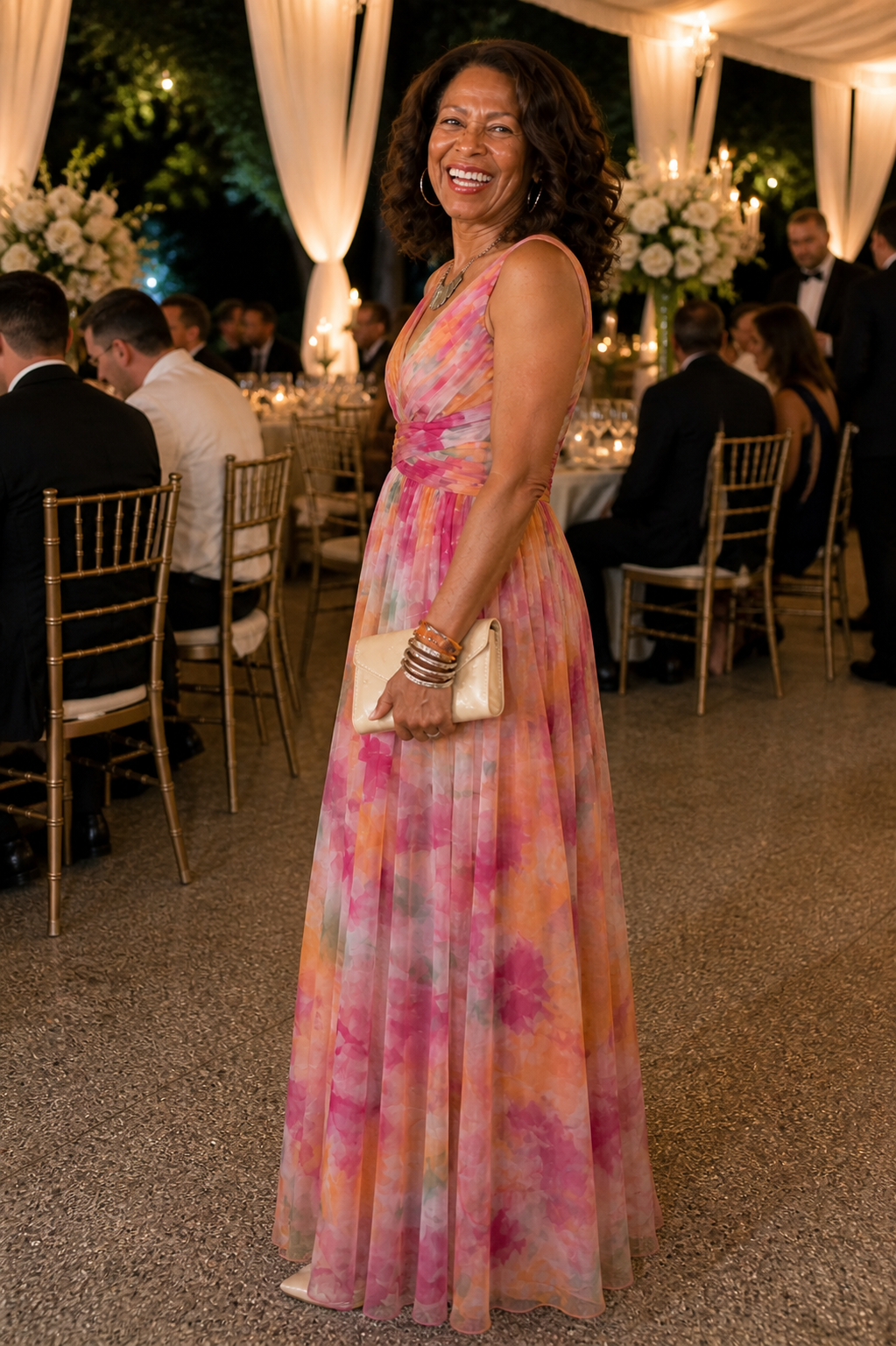 Amanda | Soft Wrap Maxi Dress