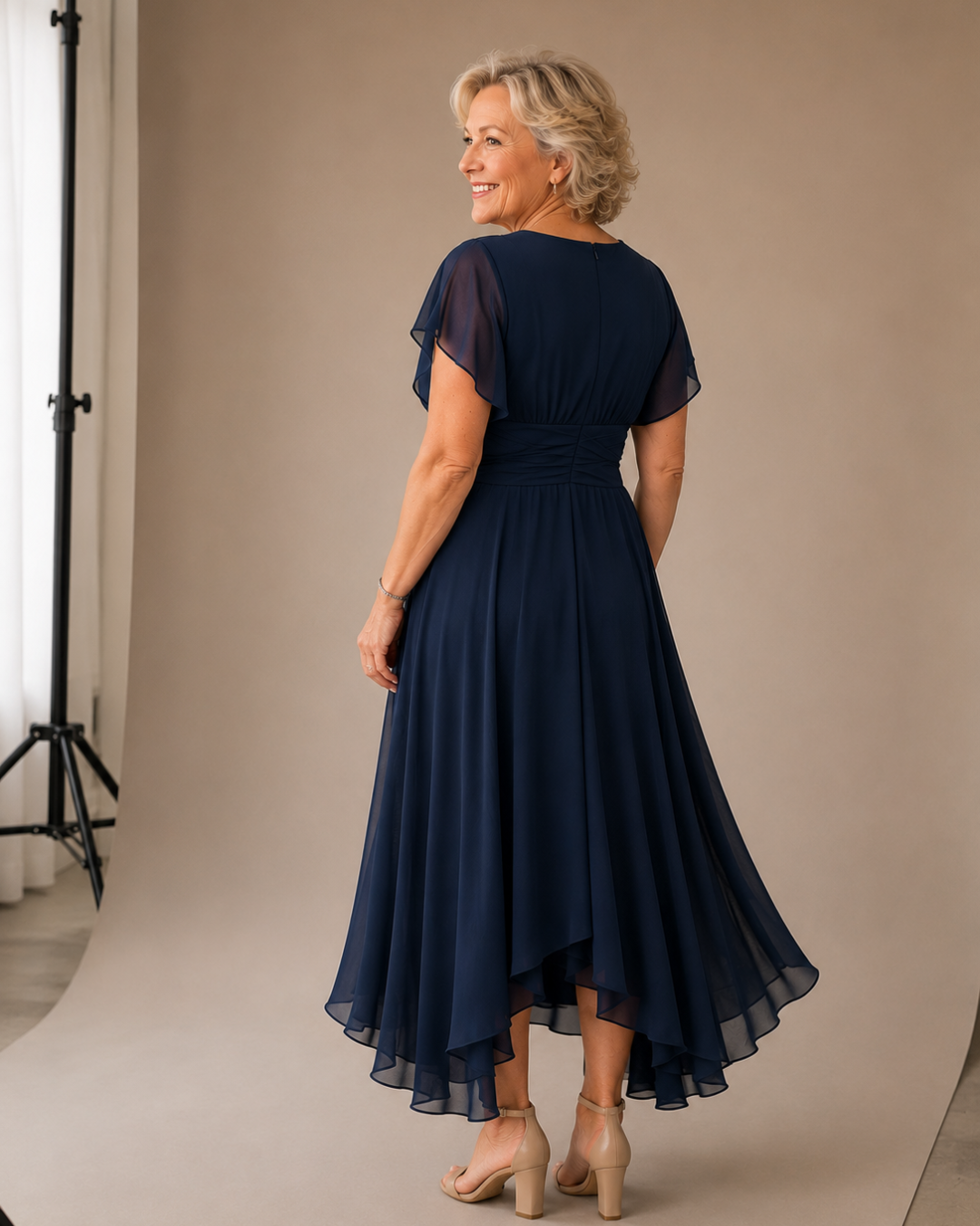 Christina™ - V-Neck A-Line Dress
