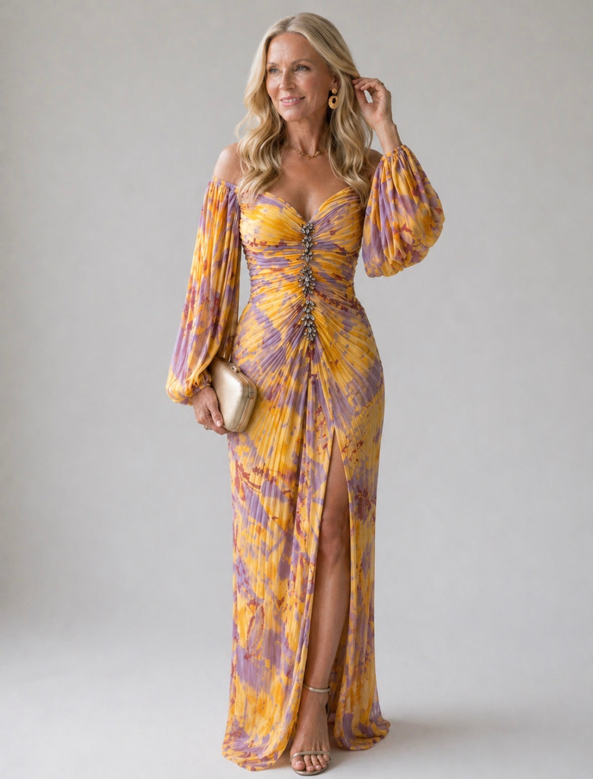 Julia | Elegant Dress with V-Neck