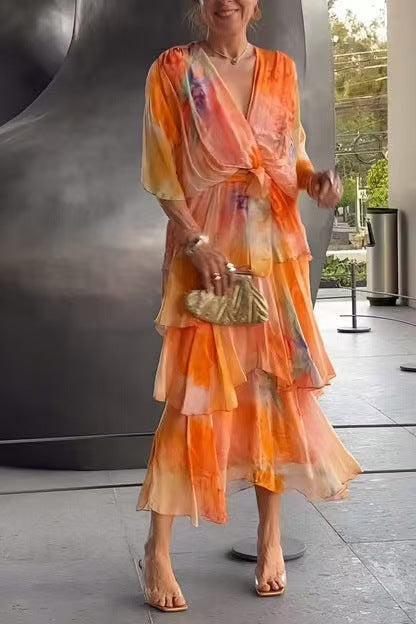 Georgia | Layered Floral Sun Dress