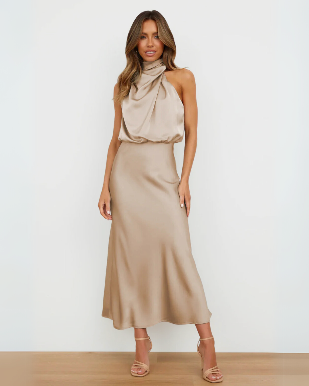 Victoria | Draped Dress