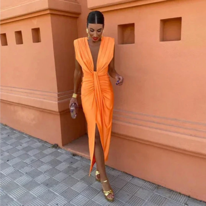 Amelia | Elegant Pleated Dress