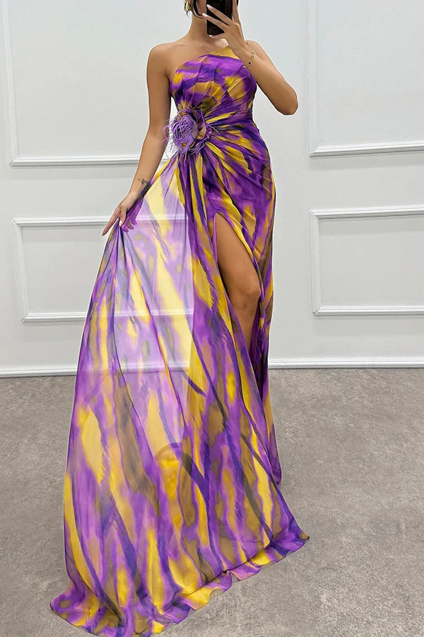Fiona | Vibrant Draped Dress