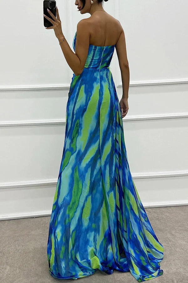 Fiona | Vibrant Draped Dress